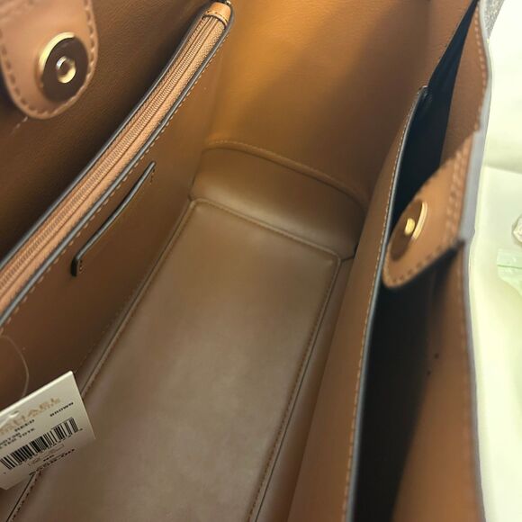Michael Kors Purse & Wallet Reed Large Tote Bag Brown MK - Picture 7 of 12